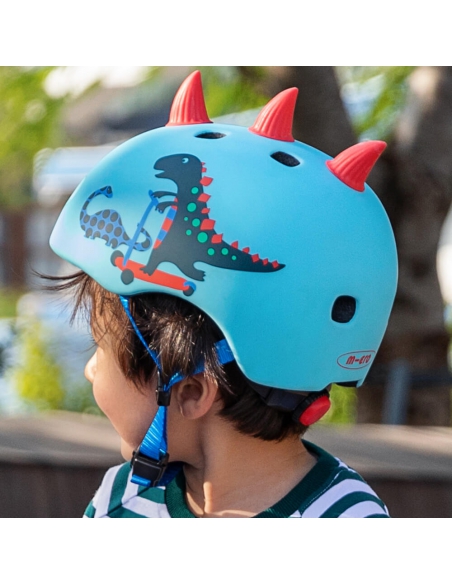 Kask dziecięcy Micro Scootersaurus 3D
