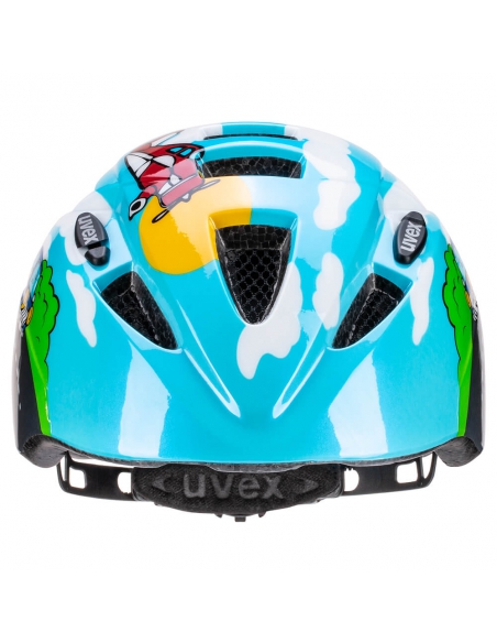 Dziecięcy kask rowerowy Uvex Kid 2 Blue Cars