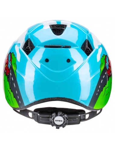 Dziecięcy kask rowerowy Uvex Kid 2 Blue Cars