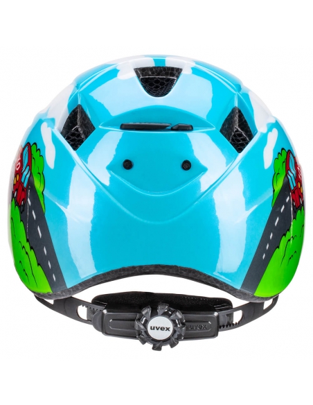 Dziecięcy kask rowerowy Uvex Kid 2 Blue Cars