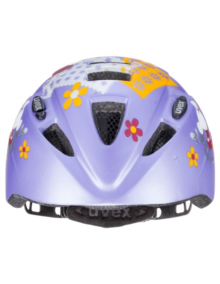 Kask dziecięcy Uvex Kid 2 CC Lilac Mouse Mat