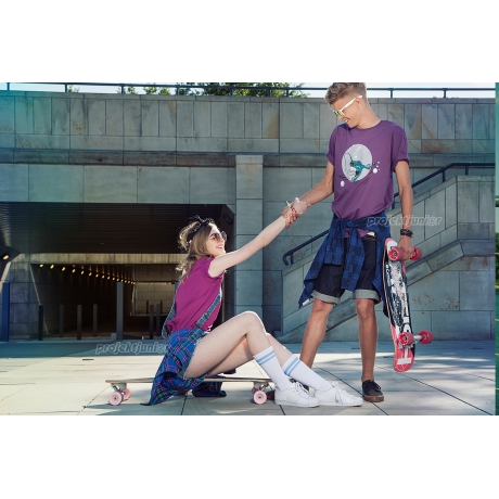 Deskorolka Cruiser Fish Skateboards Flounder/Black/Blue