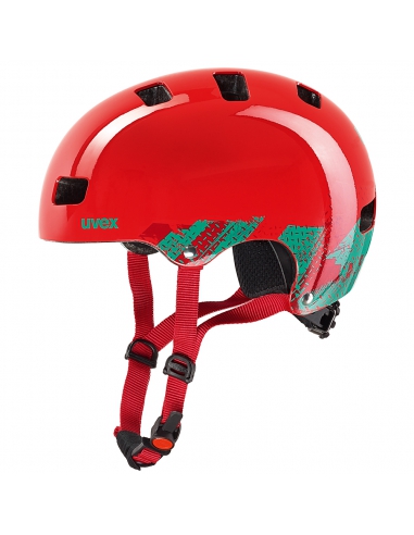 Kask dziecięcy Uvex Kid 3 Blackout Red