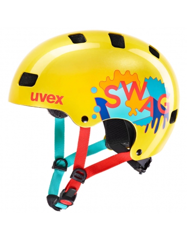 Kask Uvex Kid 3 Swag Yellow