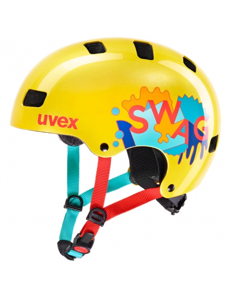 Kask Uvex Kid 3 Swag Yellow