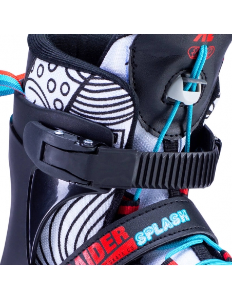 Rolki dziecięce K2 Raider SPLASH (z markerami do kolorowania rolek)