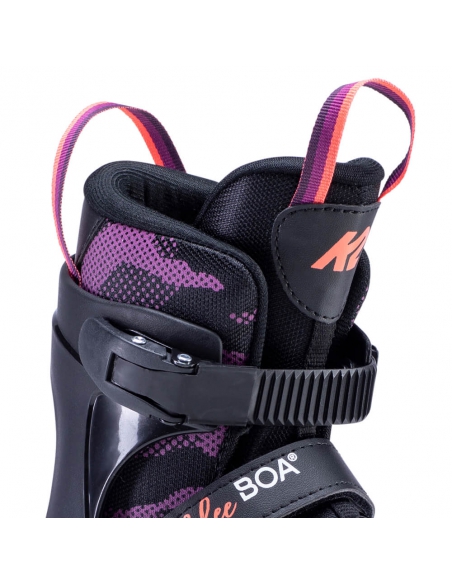 Rolki dziecięce K2 Marlee BOA Black/Purple/Coral