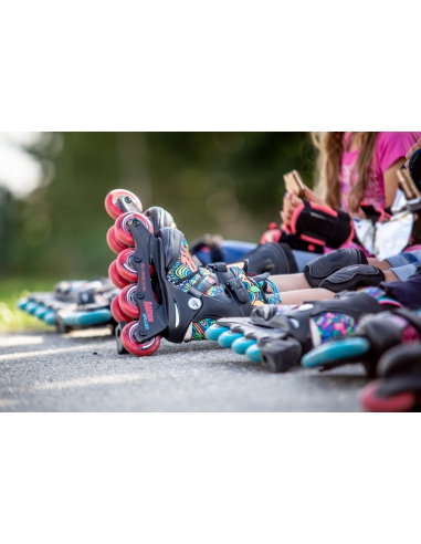 Rolki dziecięce K2 Raider Splash (z markerami...