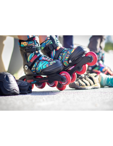 Rolki dziecięce K2 Raider Splash (z markerami...