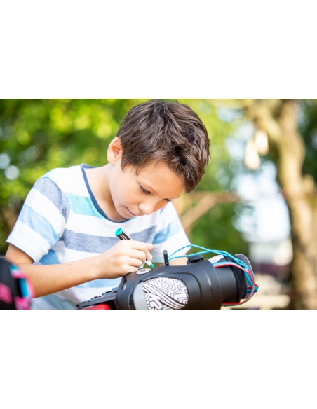 Rolki dziecięce K2 Raider Splash (z markerami do kolorowania rolek)