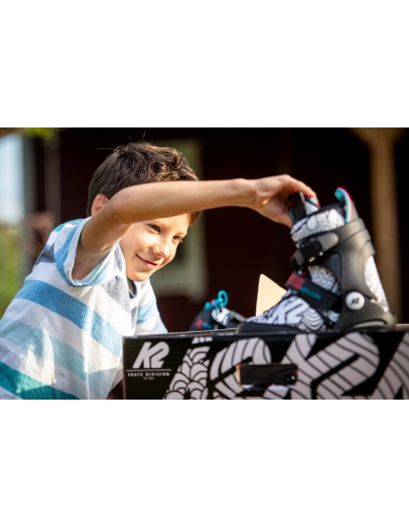 Rolki dziecięce K2 Raider Splash (z markerami do kolorowania rolek)