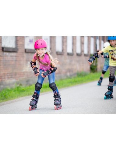 Rolki dziecięce K2 MARLEE BOA Black/Purple/Coral