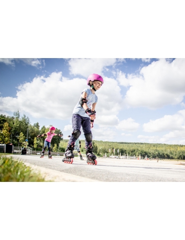 Rolki dziecięce K2 MARLEE BOA Black/Purple/Coral