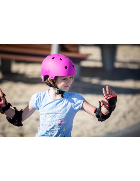 Ochraniacze dziecięce (na kolana, łokcie, nadgarstki) K2 Marlee Pro Black/Coral