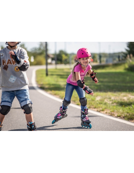 Ochraniacze dziecięce (na kolana, łokcie, nadgarstki) K2 Marlee Pro Black/Coral