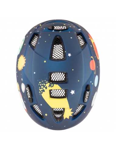 Kask Uvex Kid 2 CC Dark Blue Rocket Mat