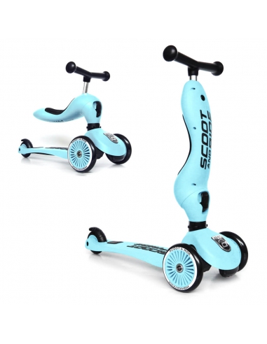 Hulajnoga i jeździk Scoot&Ride Highwaykick1 2w1 Blueberry