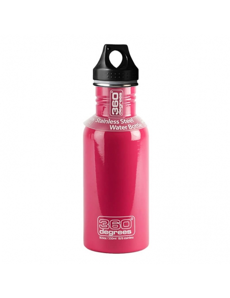 Butelka 360° Single Wall Stainless 550ml Pink