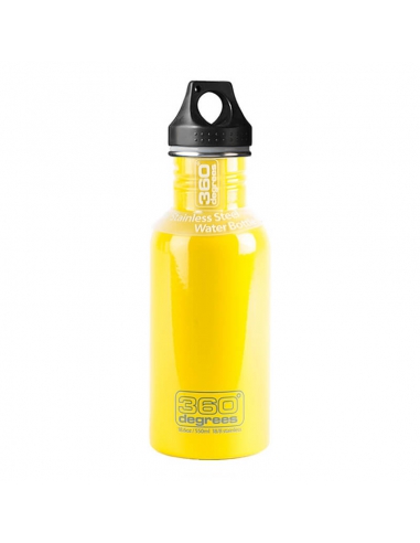 Butelka 360° Single Wall Stainless 550ml Yellow