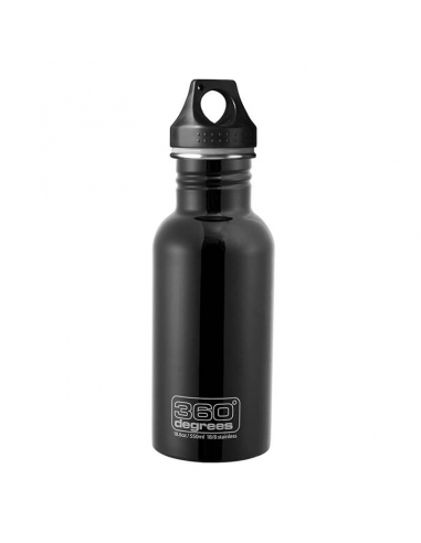 Butelka 360° Single Wall Stainless 550ml Black