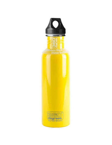 Butelka 360° Single Wall Stainless 750ml Yellow