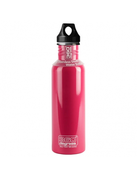 Butelka 360° Single Wall Stainless 750ml Pink