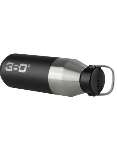 Butelka izolowana 360° Vacuum Insulated Stainless Narrow Mouth Bottle 750ml Black