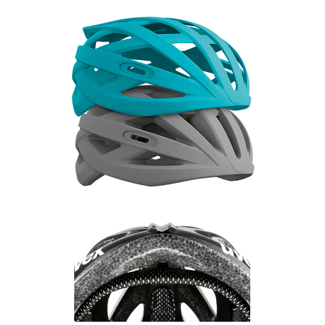 Kask rowerowy Uvex I-vo CC Red-Black Mat
