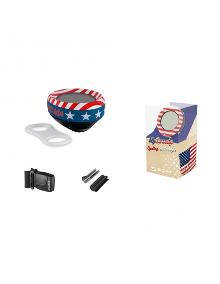 Licznik rowerowy Sigma MySpeedy Stars&Stripes