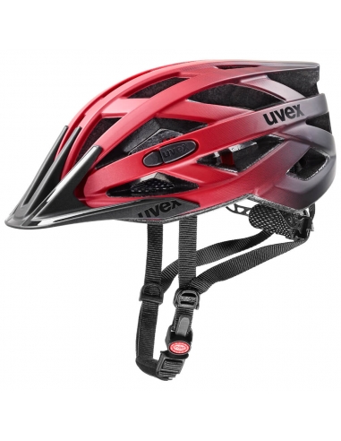 Kask rowerowy Uvex I-vo CC Red-Black Mat