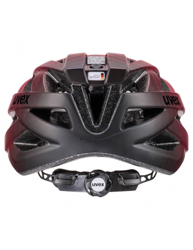 Kask rowerowy Uvex I-vo CC Red-Black Mat