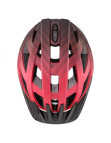 Kask rowerowy Uvex I-vo CC Red-Black Mat