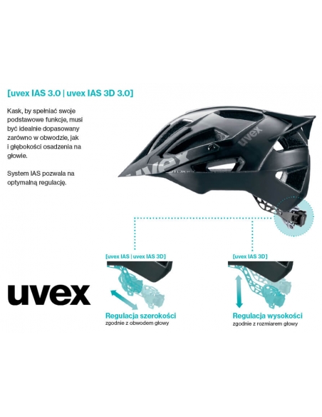 Kask rowerowy Uvex I-vo CC Red-Black Mat Kask rowerowy Uvex I-vo CC Red-Black Mat