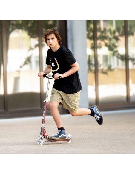 Hulajnoga Micro Sprite LED Autumn Red