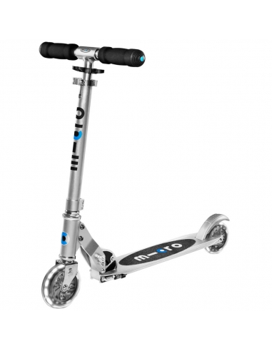 Hulajnoga Micro Sprite LED Silver Matt