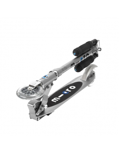 Hulajnoga Micro Sprite LED Silver Matt