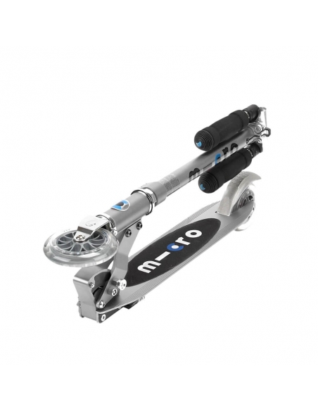 Hulajnoga Micro Sprite LED Silver Matt