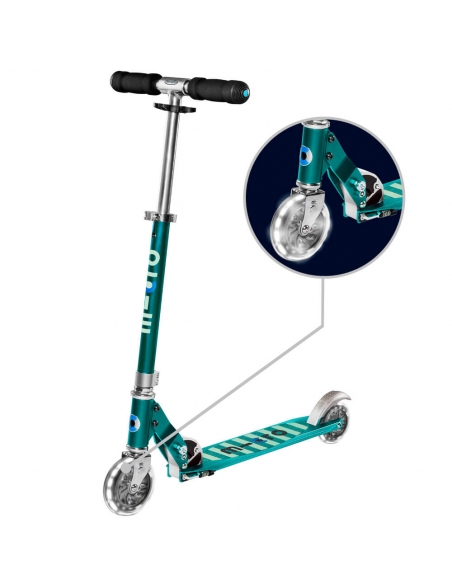 Hulajnoga Micro Sprite LED Petrol Stripe