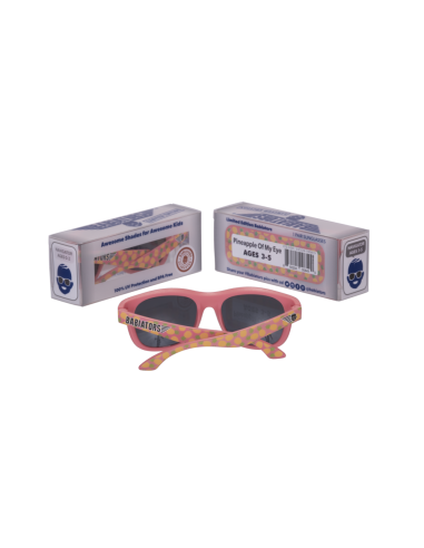 Okulary przeciwsłoneczne dla dzieci Babiators Original Navigator Pineapple of My Eye 0-2 LIMITED EDITION