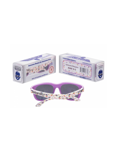 Okulary przeciwsłoneczne dla dzieci Babiators Original Navigator Unicorn Dreams 0-2 LIMITED EDITION