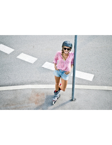 Rolki damskie K2 Alexis 84 PRO White/Mint