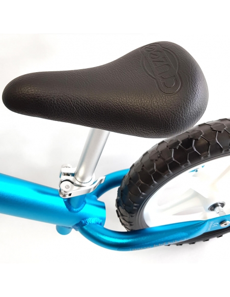 Rowerek biegowy Cruzee 12 SAFE niebieski białe koła