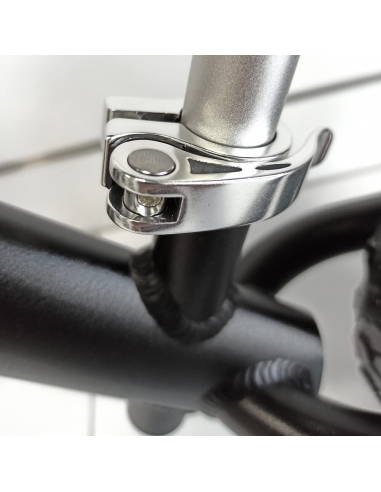 Rowerek biegowy Cruzee 12 czarny białe koła