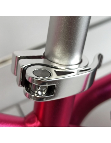 Rowerek biegowy Cruzee 12 różowy białe koła