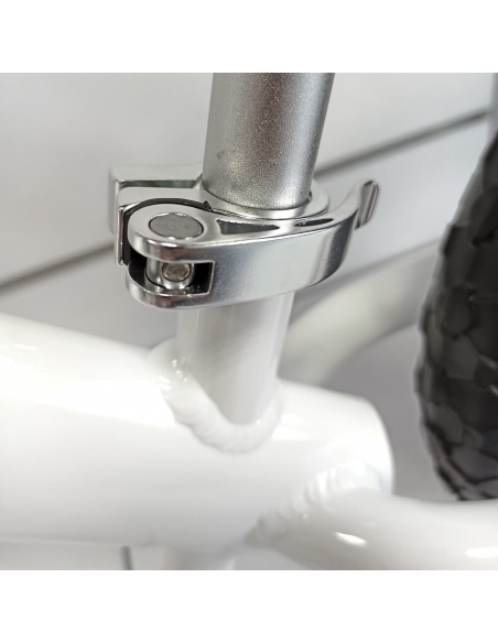 Rowerek biegowy Cruzee 12 SAFE biały białe koła