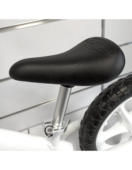 Rowerek biegowy Cruzee 12 SAFE biały białe koła