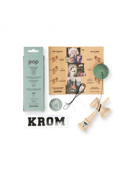 Kendama Krom POP Fade L.E. Pistachio Kendama Krom POP Fade L.E. Pistachio
