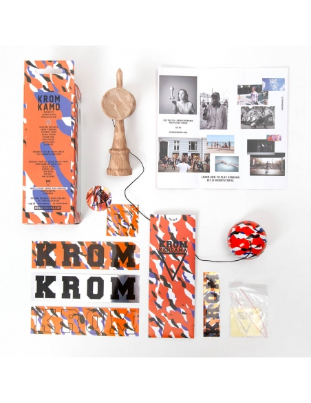Kendama Krom Kamo Orange