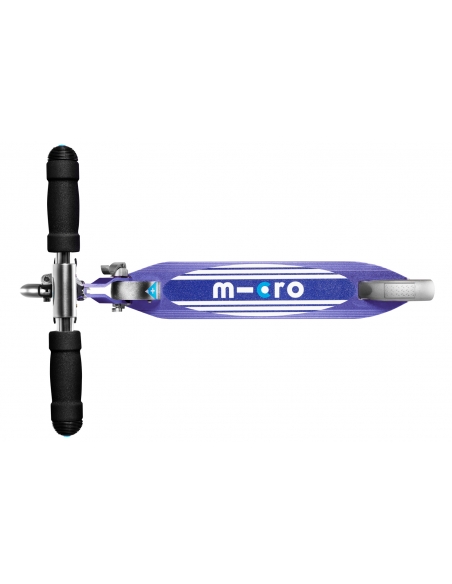 Hulajnoga Micro Sprite LED Blue Stripe (świecące koła)