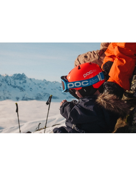 Gogle narciarskie dla dzieci POC POCito OPSIN Fluorescent Orange